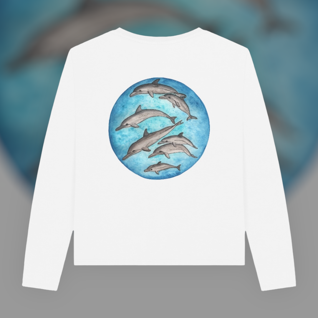 Dolphin Pod Long Sleeve Top