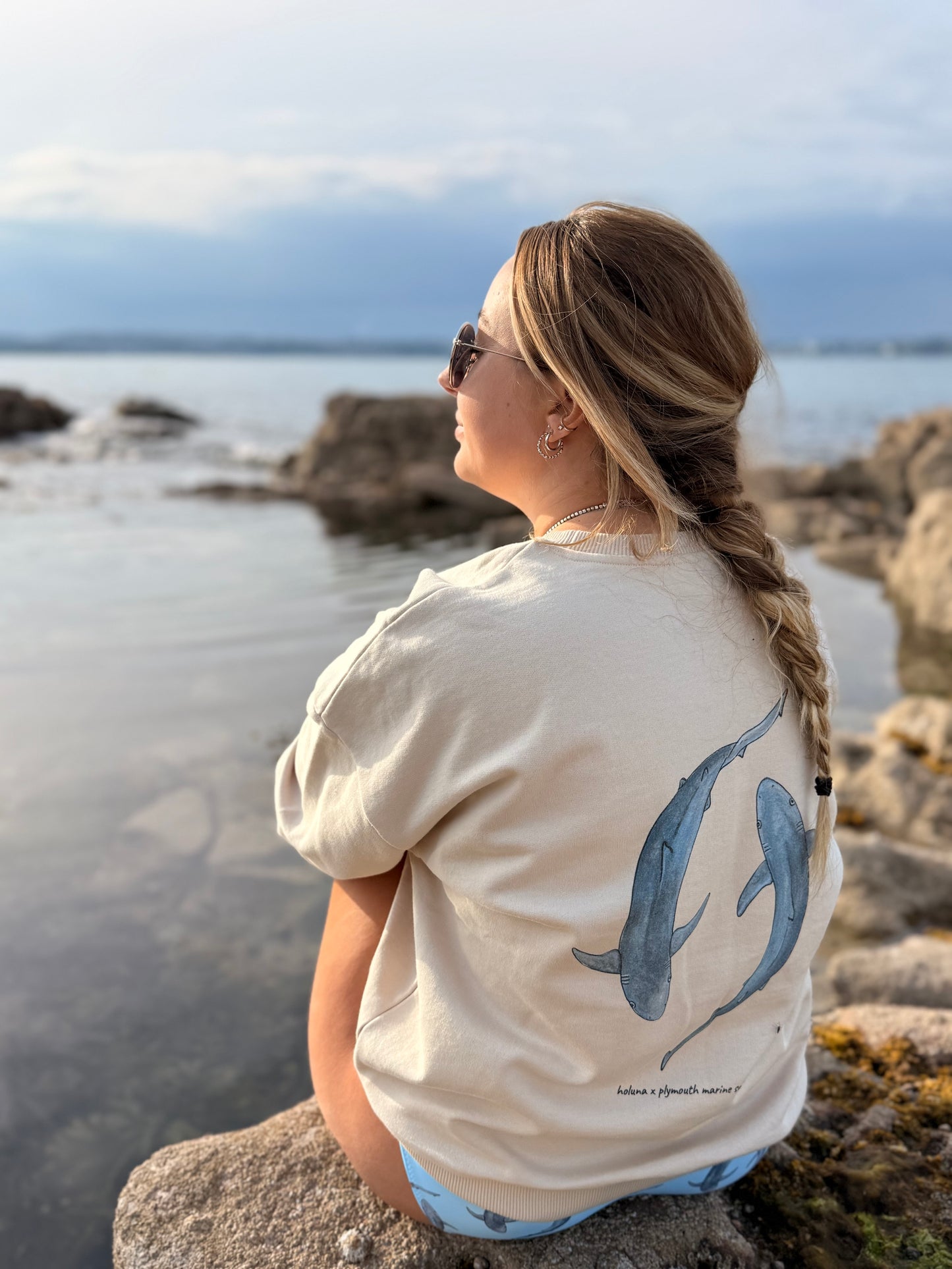 Blue Shark Sweatshirt