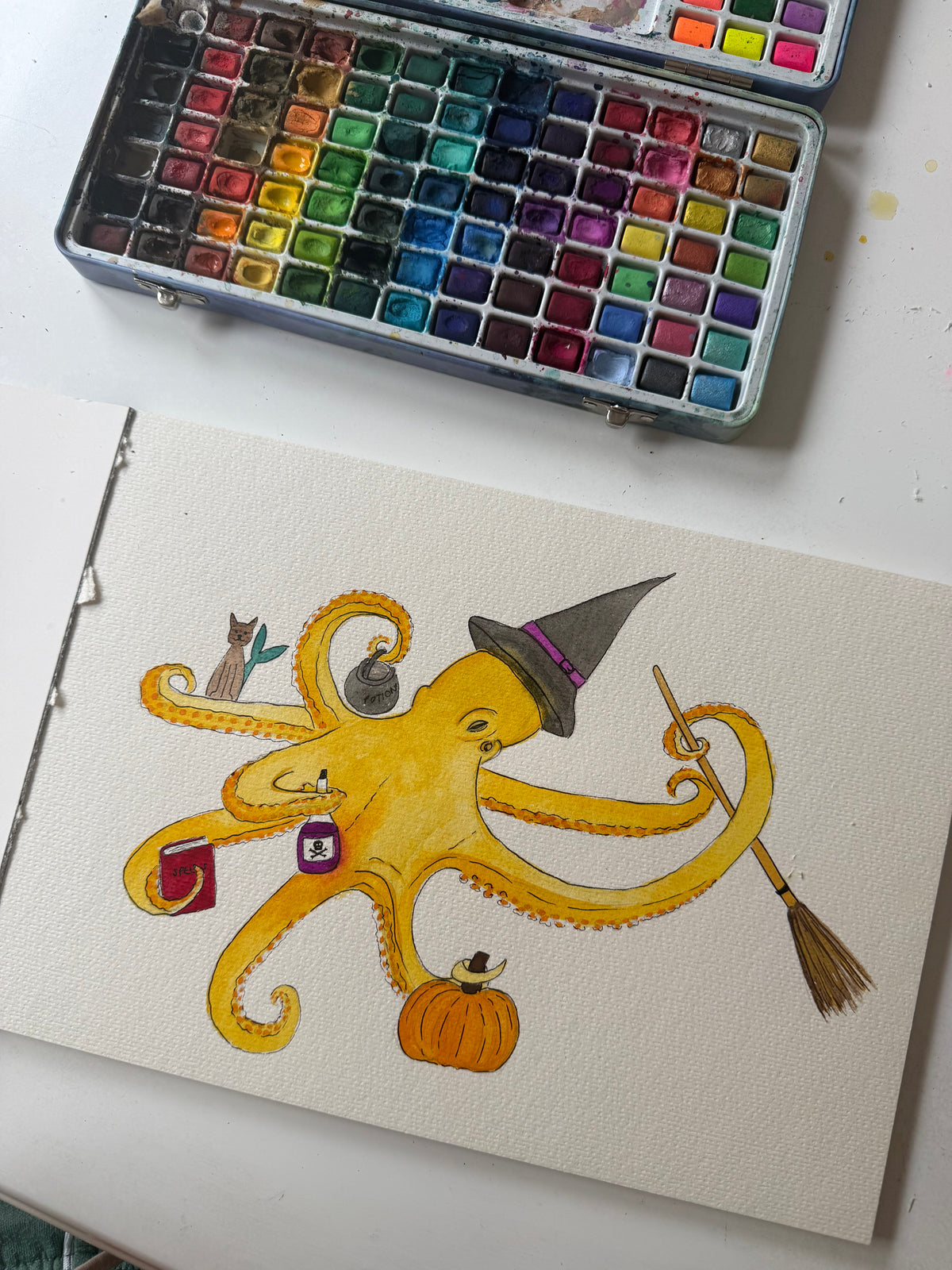 Halloween Half Term Paint Club