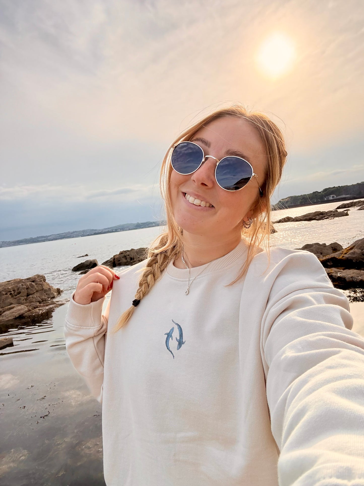 Blue Shark Sweatshirt