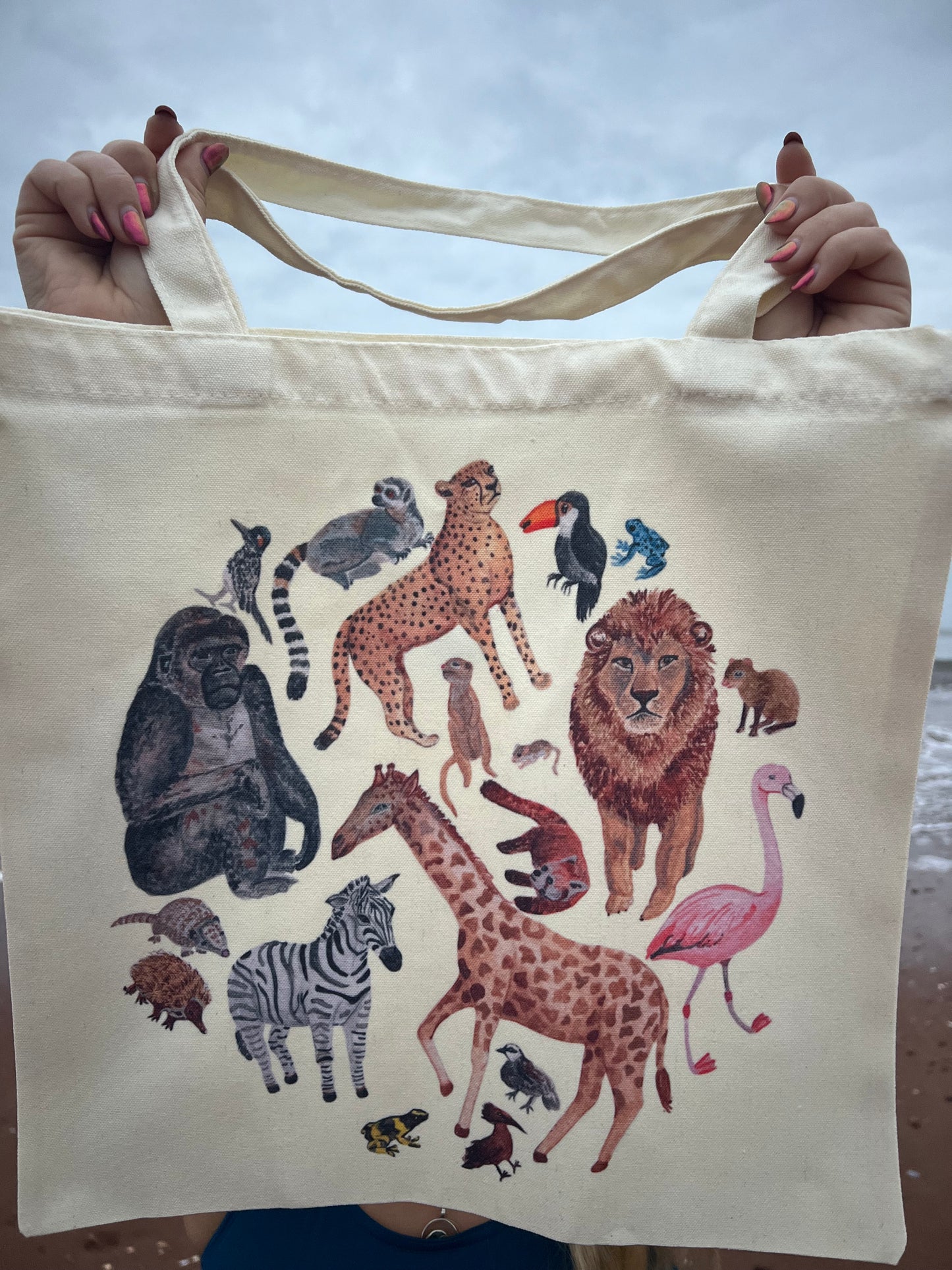 Safari Design Tote Bag