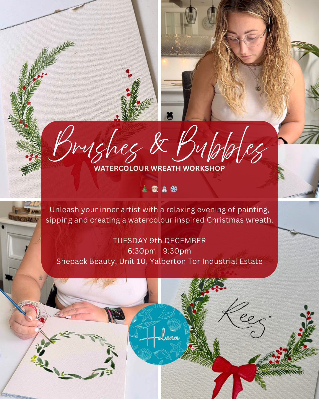 Brushes and Bubbles - Christmas Edition