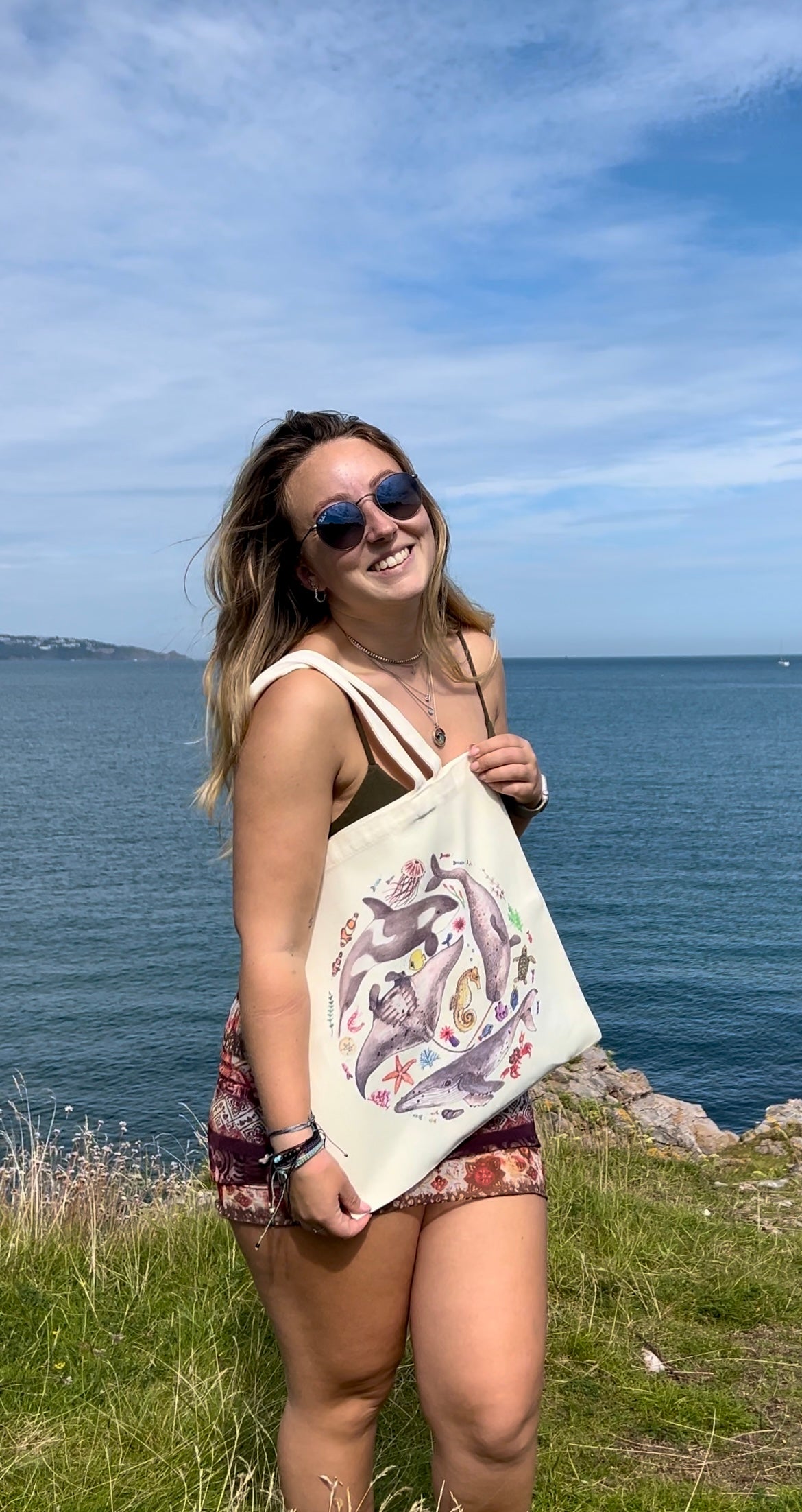 Marine Life Tote Bag
