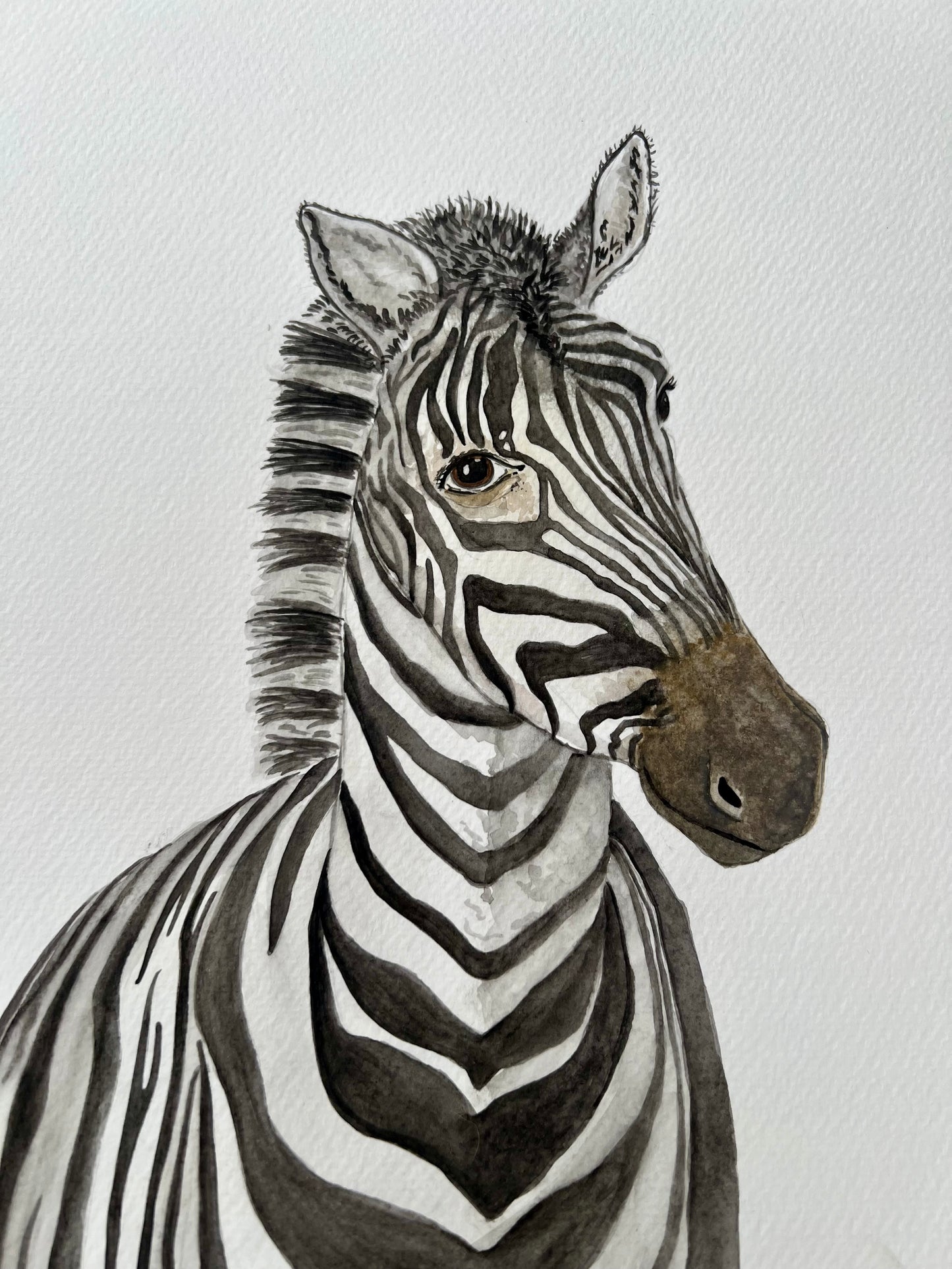 Custom Safari Animal Watercolour Painting
