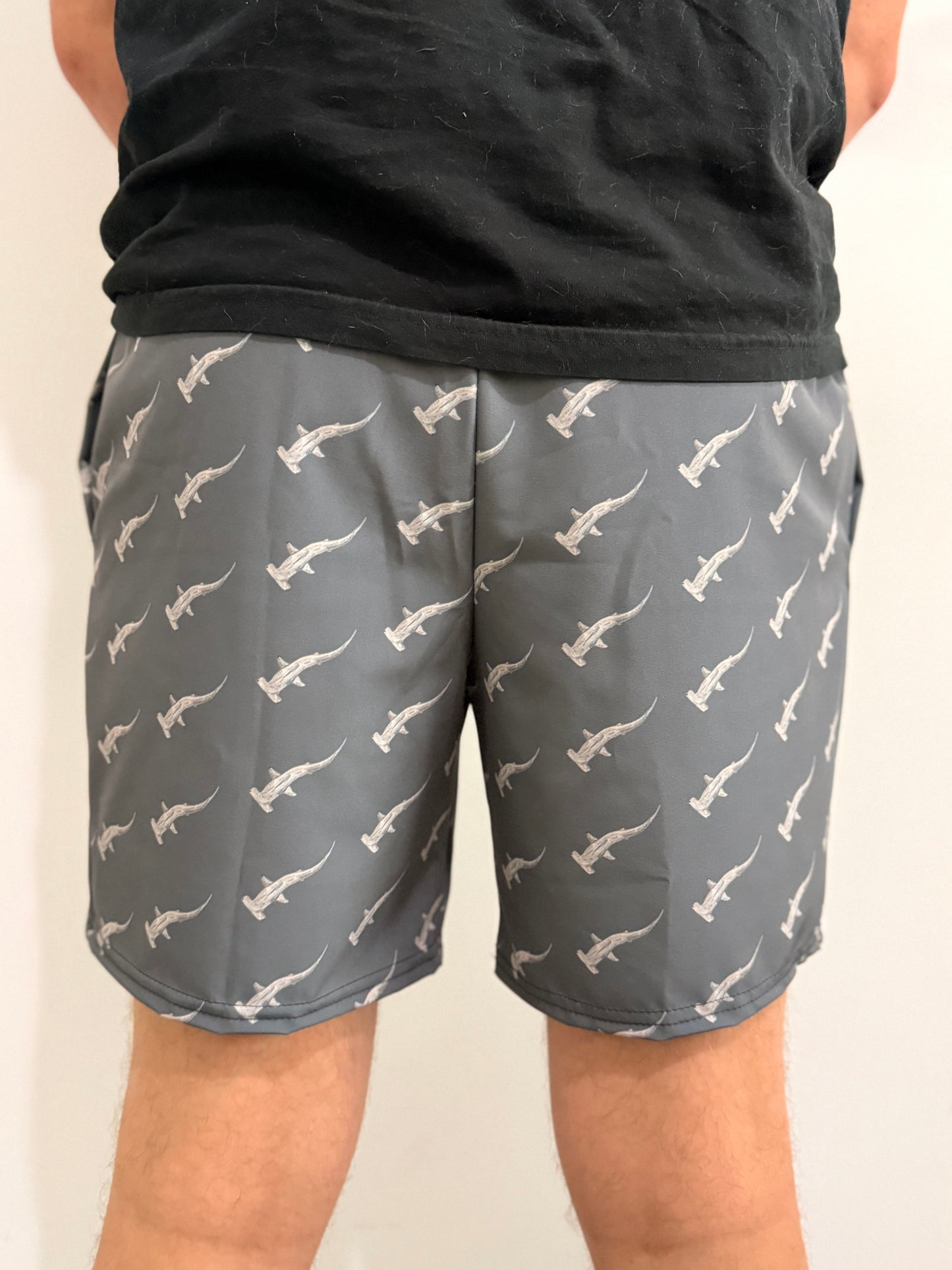 Hammerhead Shark Swim Trunks