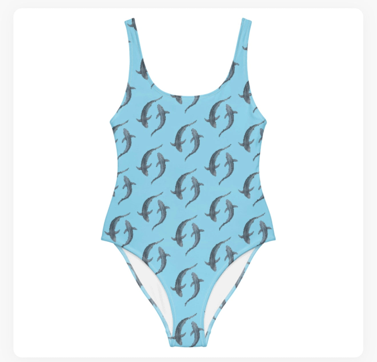 Blue Shark Swimsuit