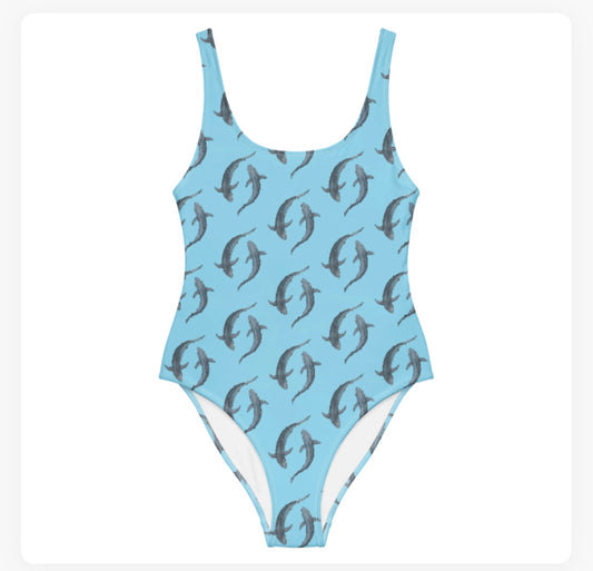 Blue Shark Swimsuit