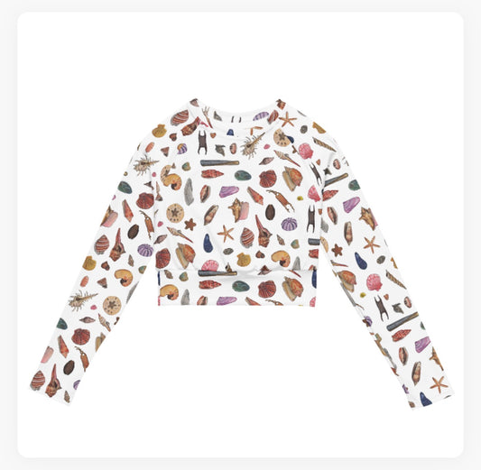 Seashells Crop Top