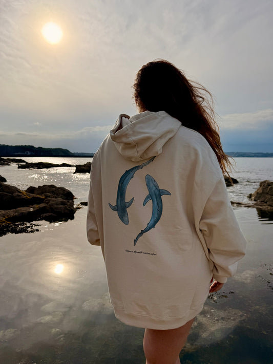 Blue Shark Hoodie
