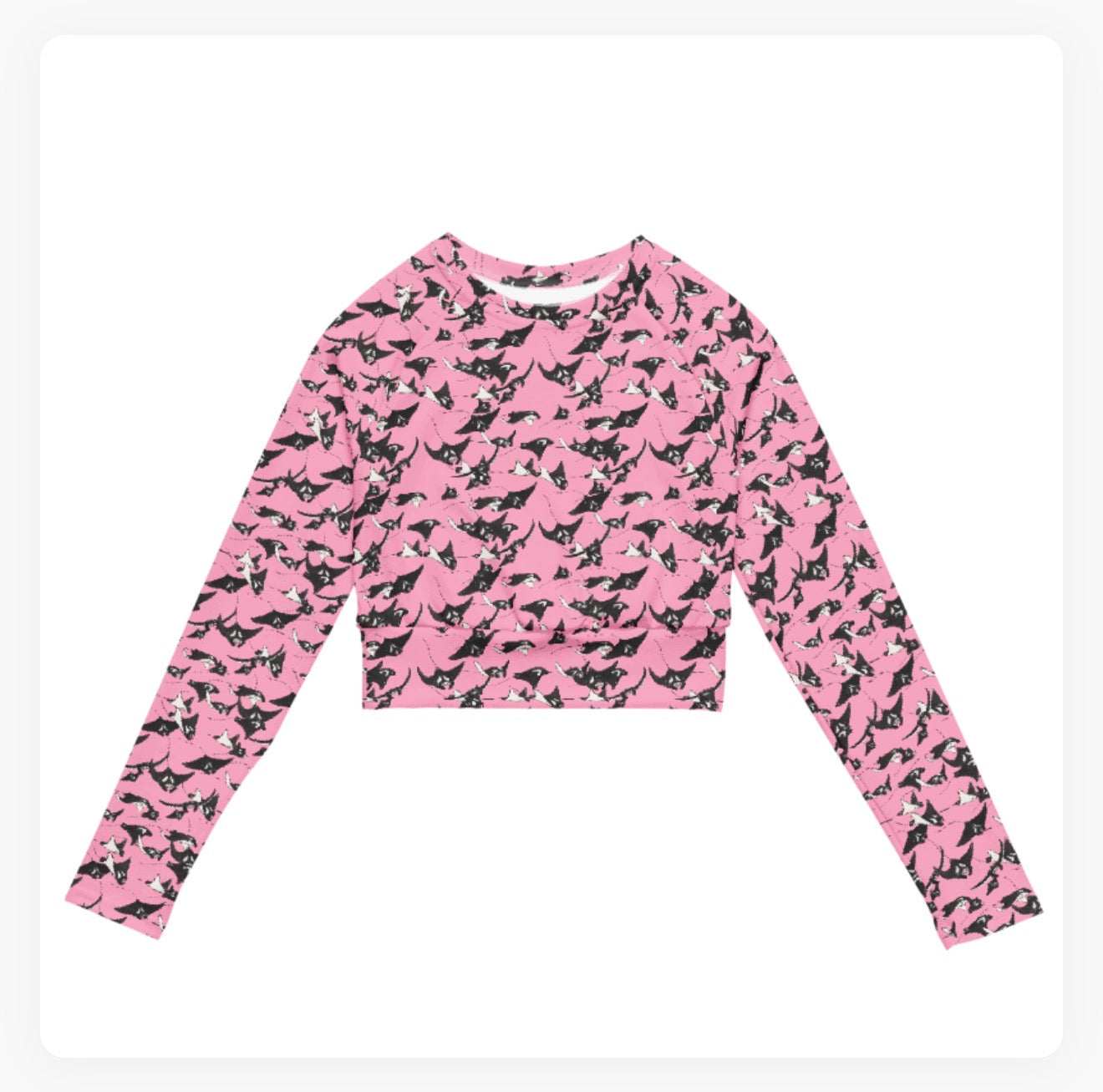 Manta Ray Crop Top