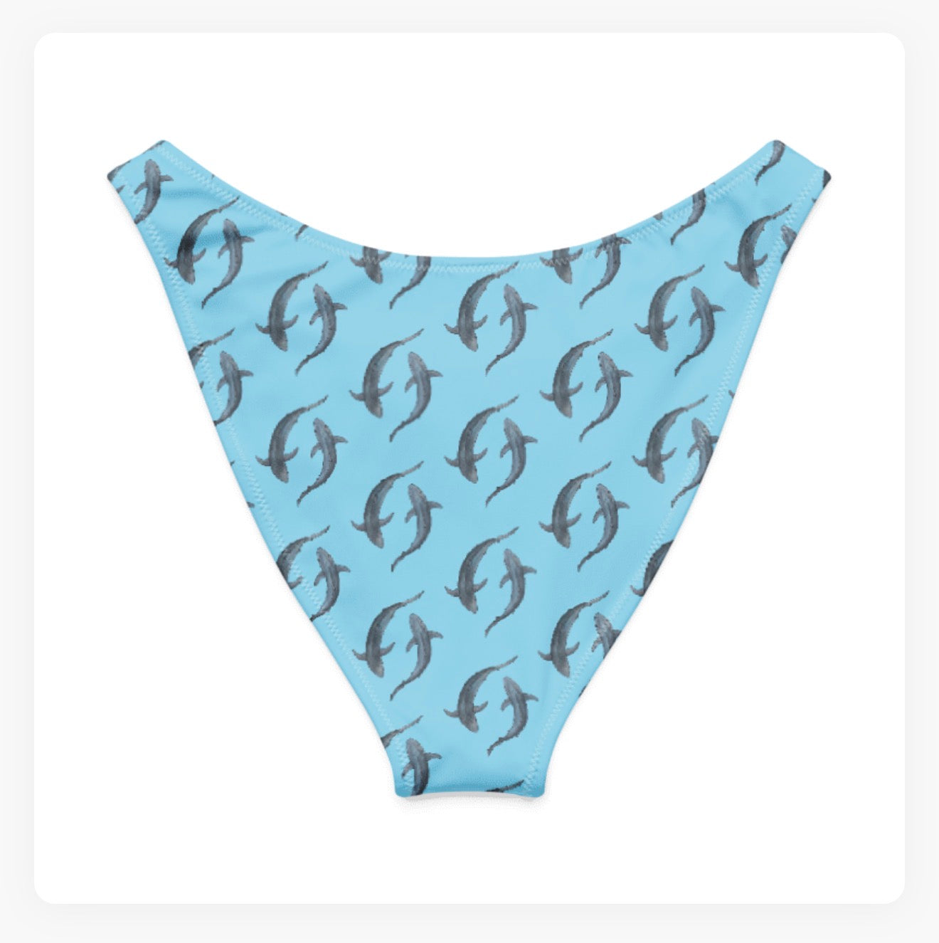 Dolphin Pod Bra Bikini Top