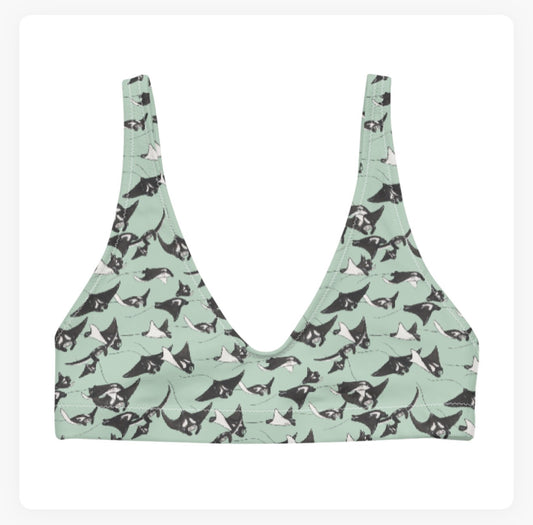Manta Ray Bra Bikini Top