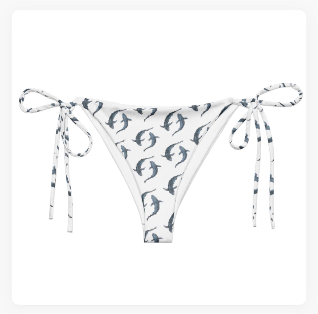 Blue Sharks String Bottoms