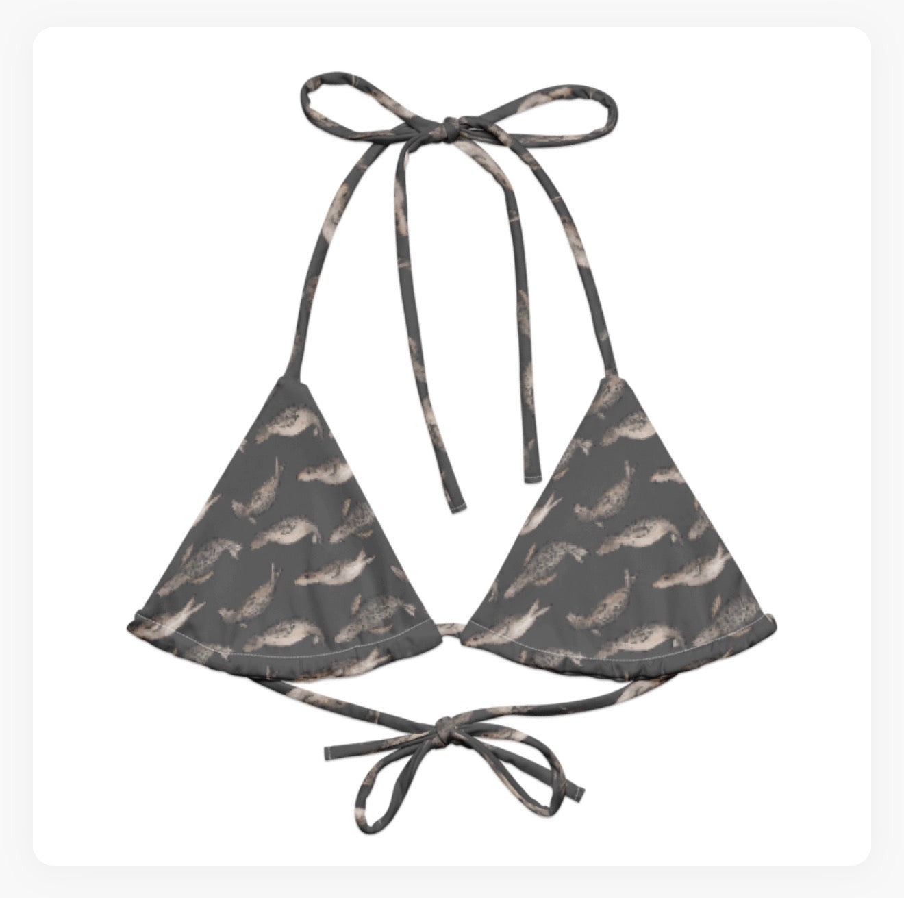 Seal Project String Bikini Top