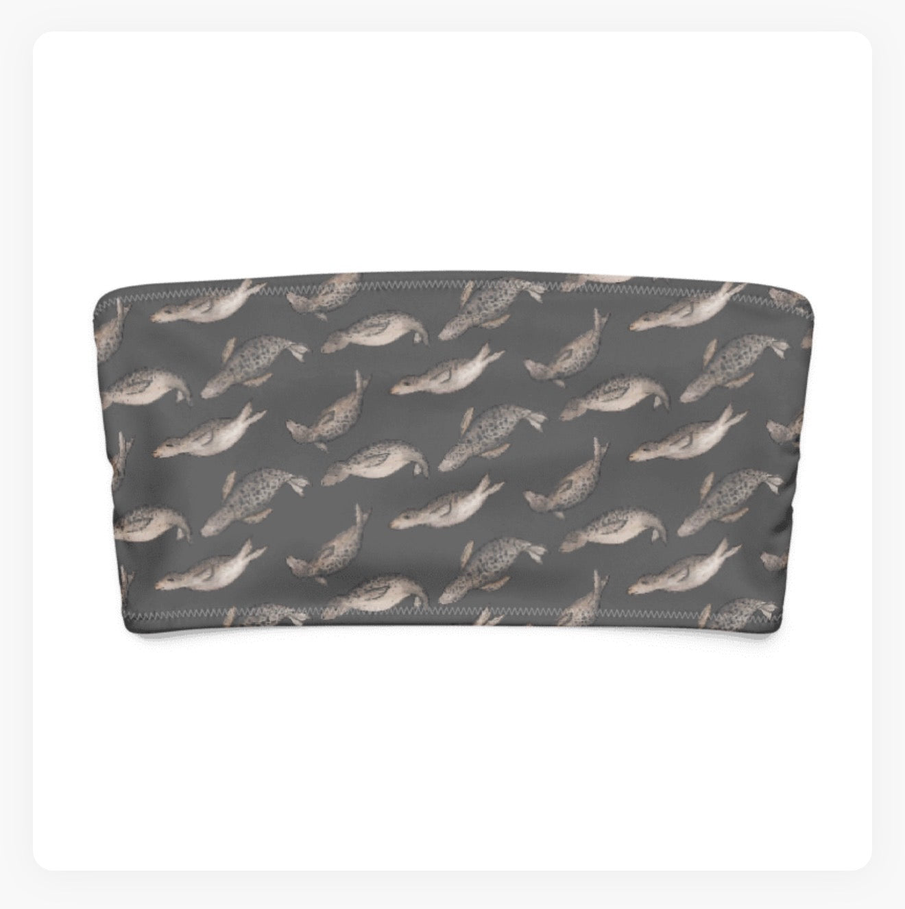 Seal Project Bandeau Bikini Top