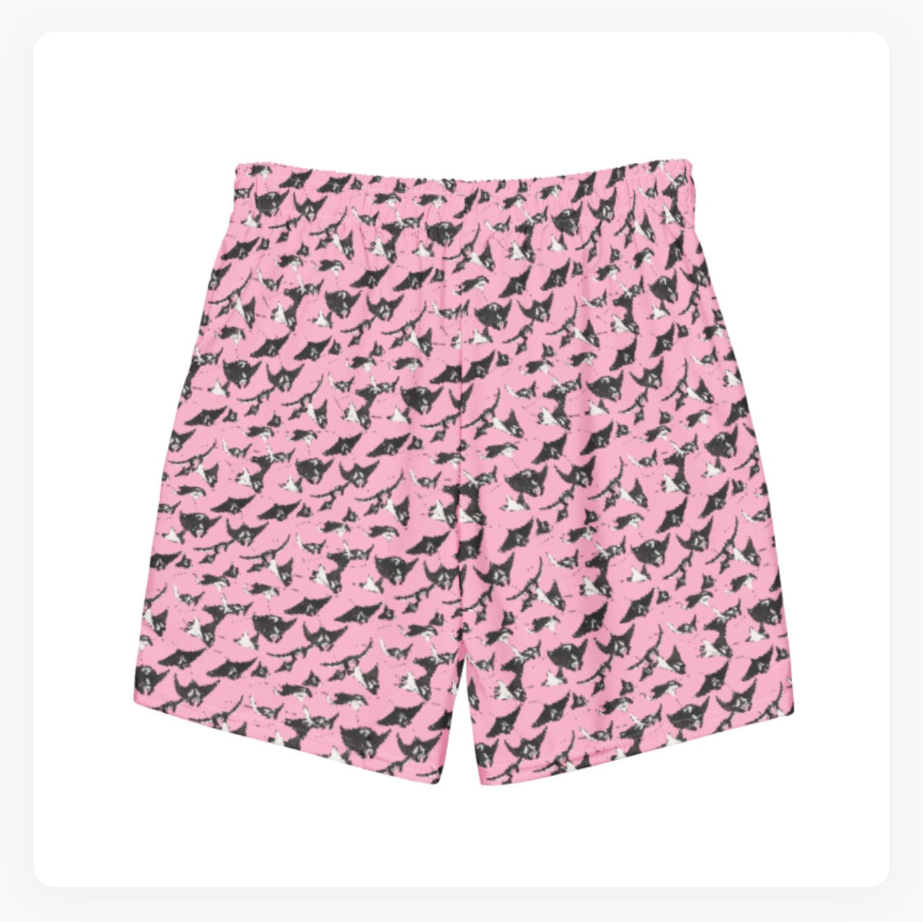 Manta Ray Shark Swim Trunks