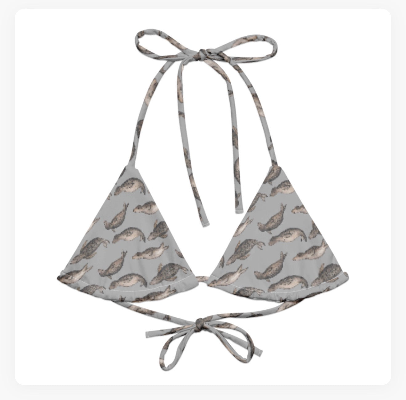 Seal Project String Bikini Top