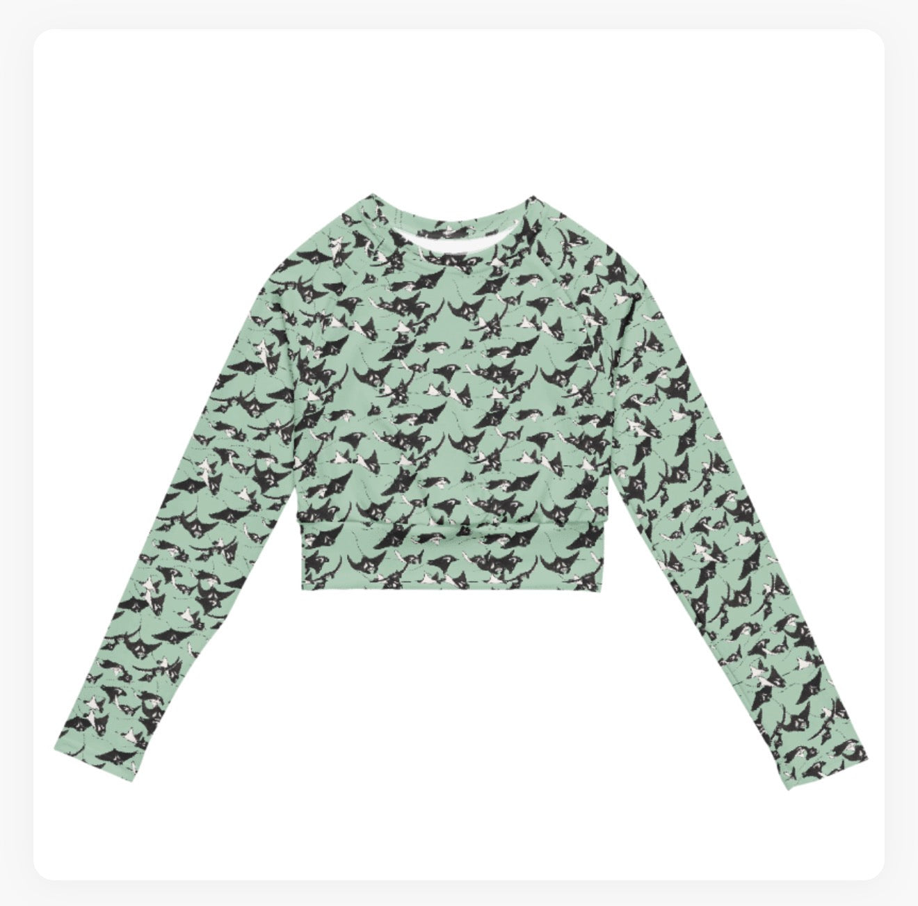 Manta Ray Crop Top