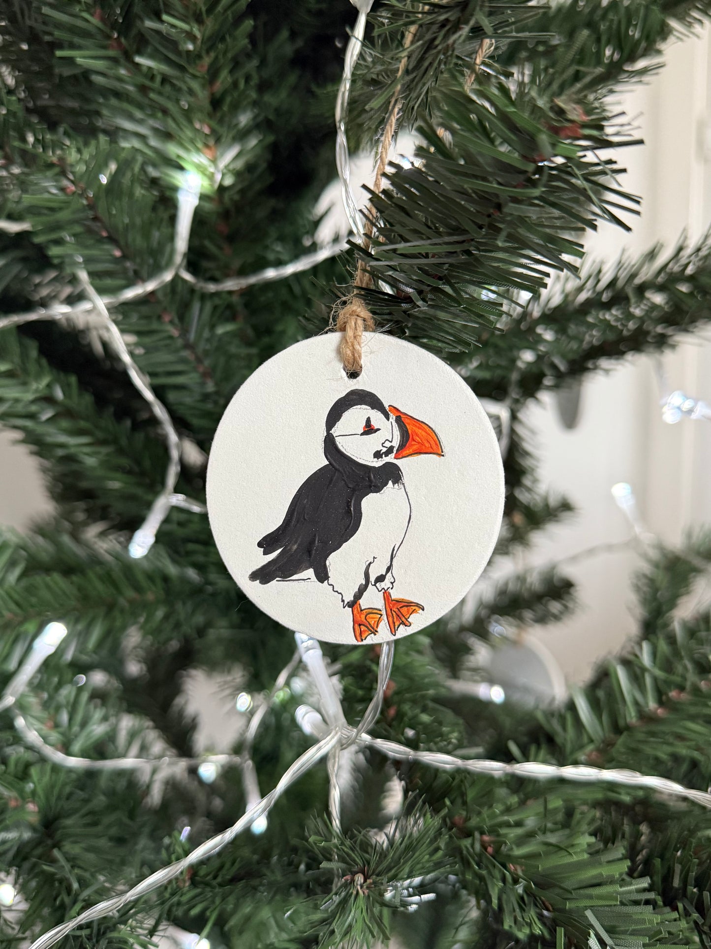 Puffin Christmas Bauble