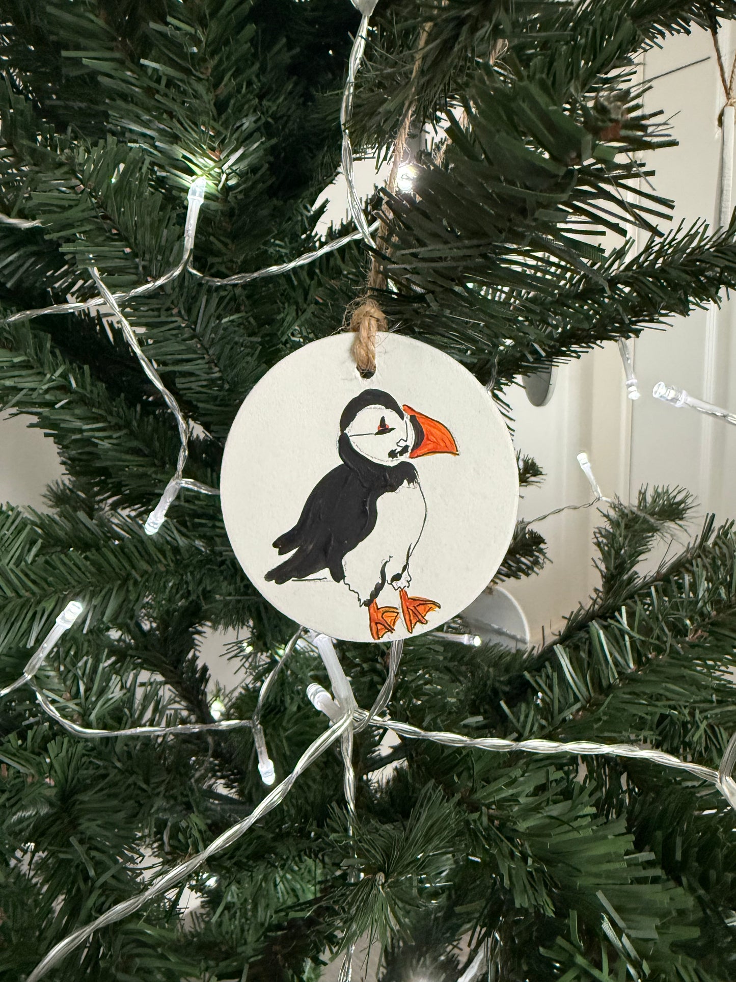 Puffin Christmas Bauble