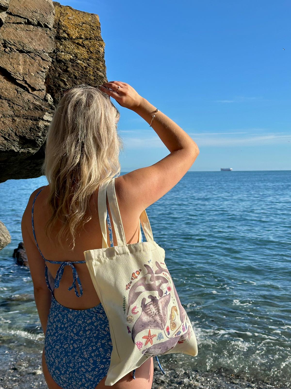 Marine Life Tote Bag
