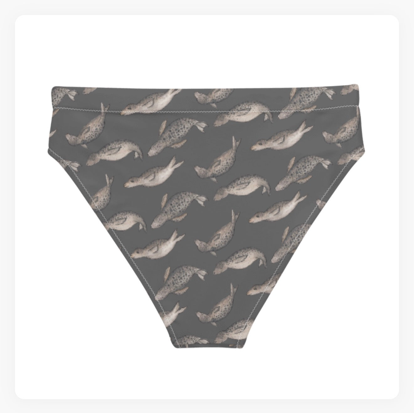 Seal Project High Waisted Bikini Bottoms