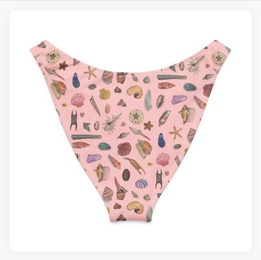 Seashells V-Cut Bikini Bottoms