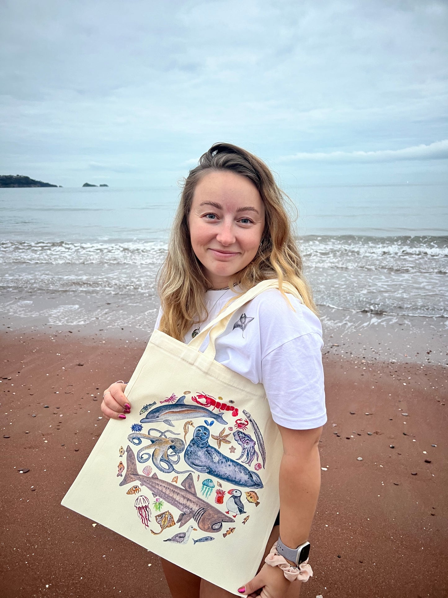 British Marine Life Tote Bag