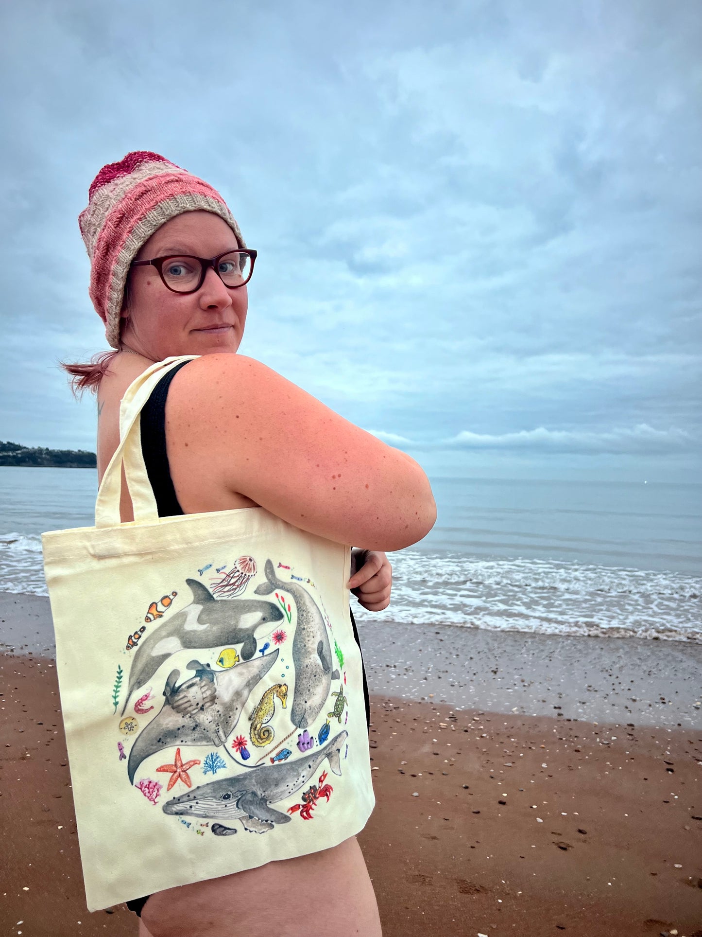 Marine Life Tote Bag