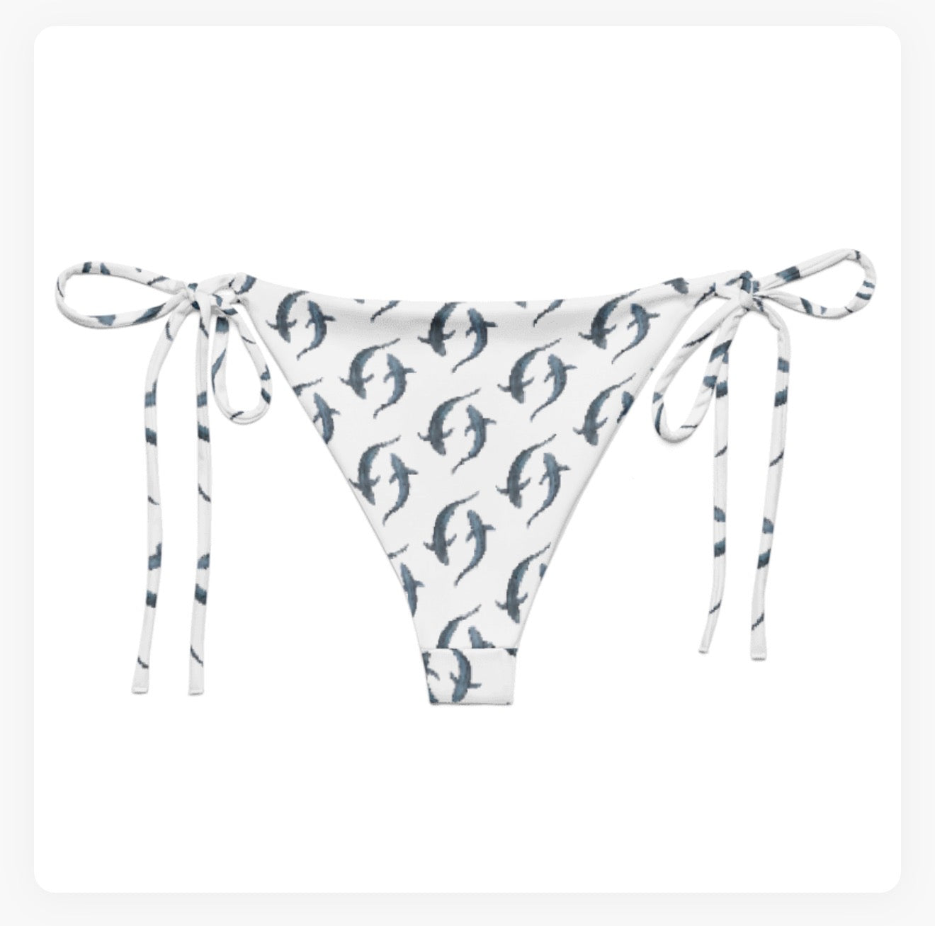 Blue Sharks String Bottoms