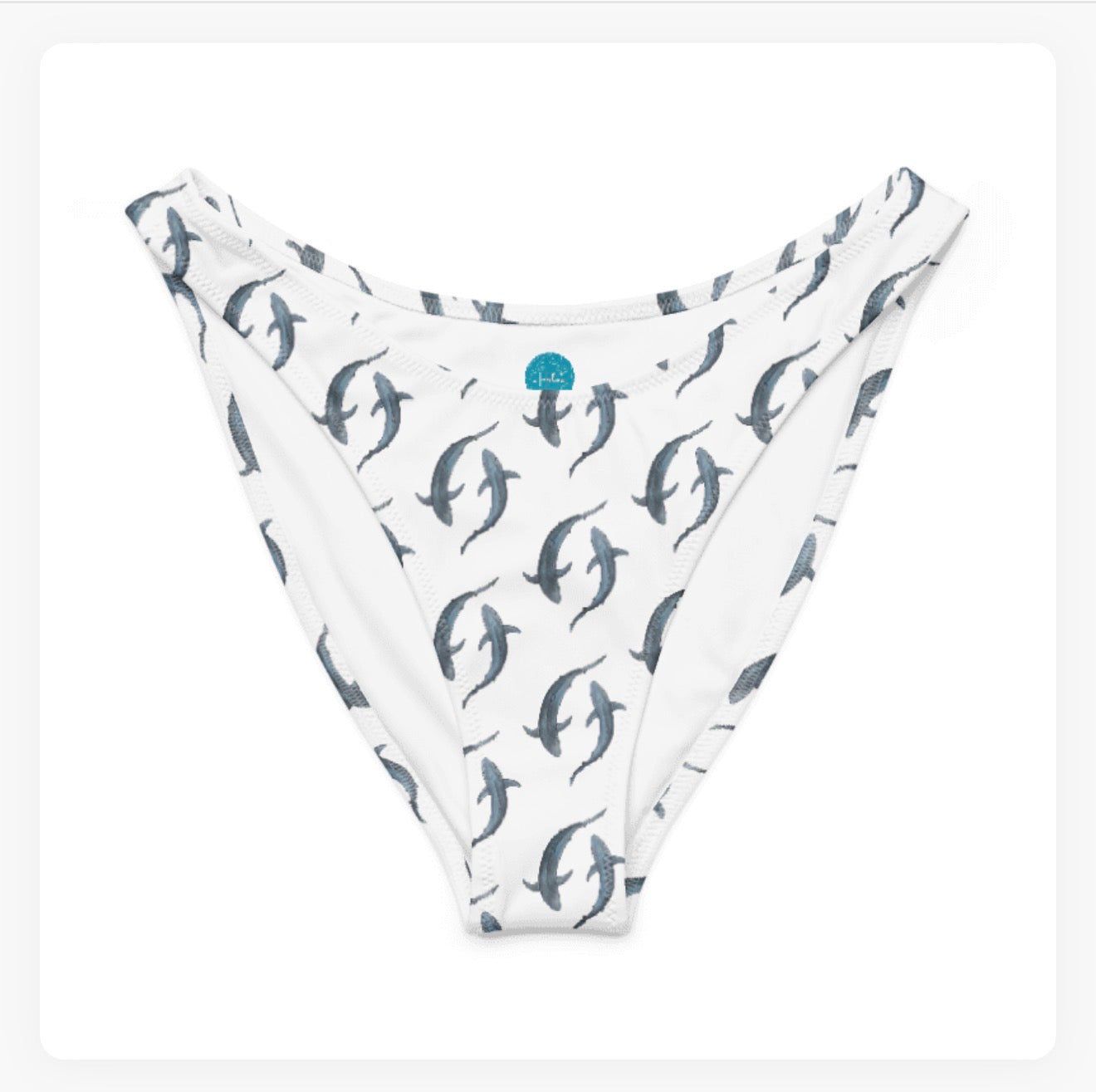 Dolphin Pod Bra Bikini Top