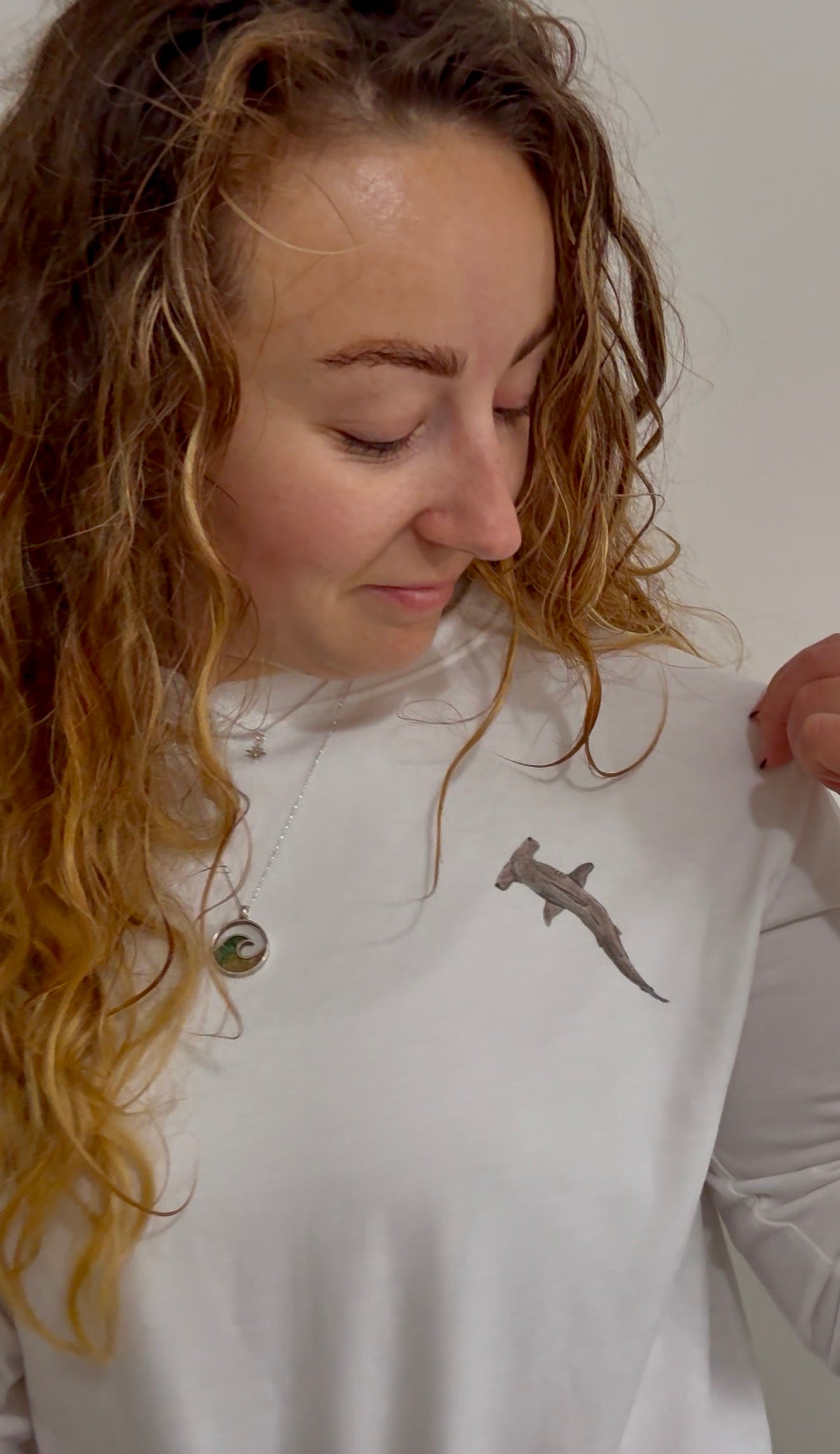 Shark Life Long Sleeve Top