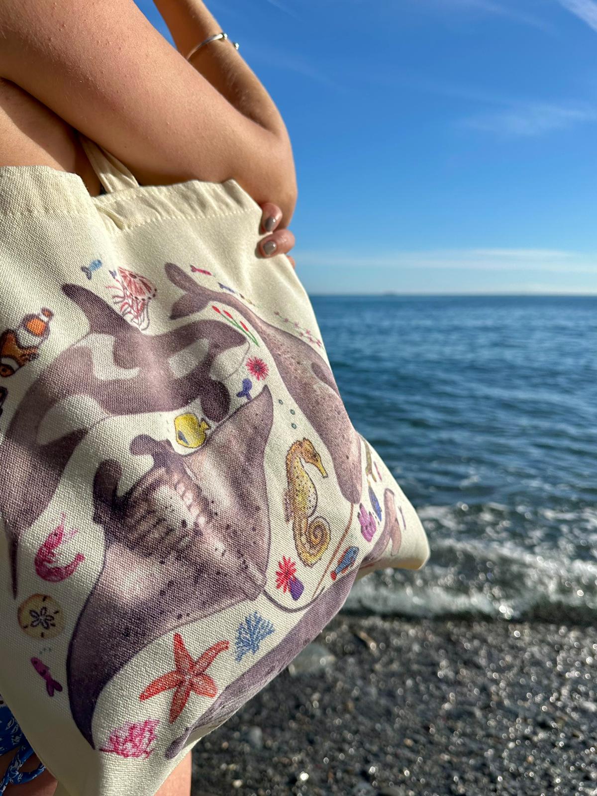 Marine Life Tote Bag