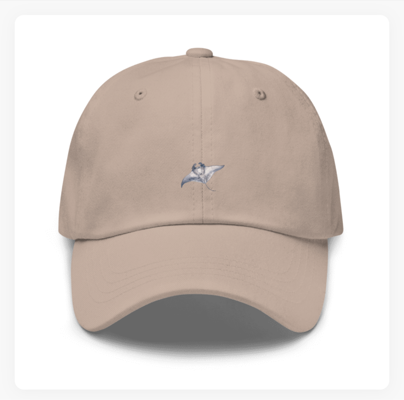 Manta Ray Baseball Hat