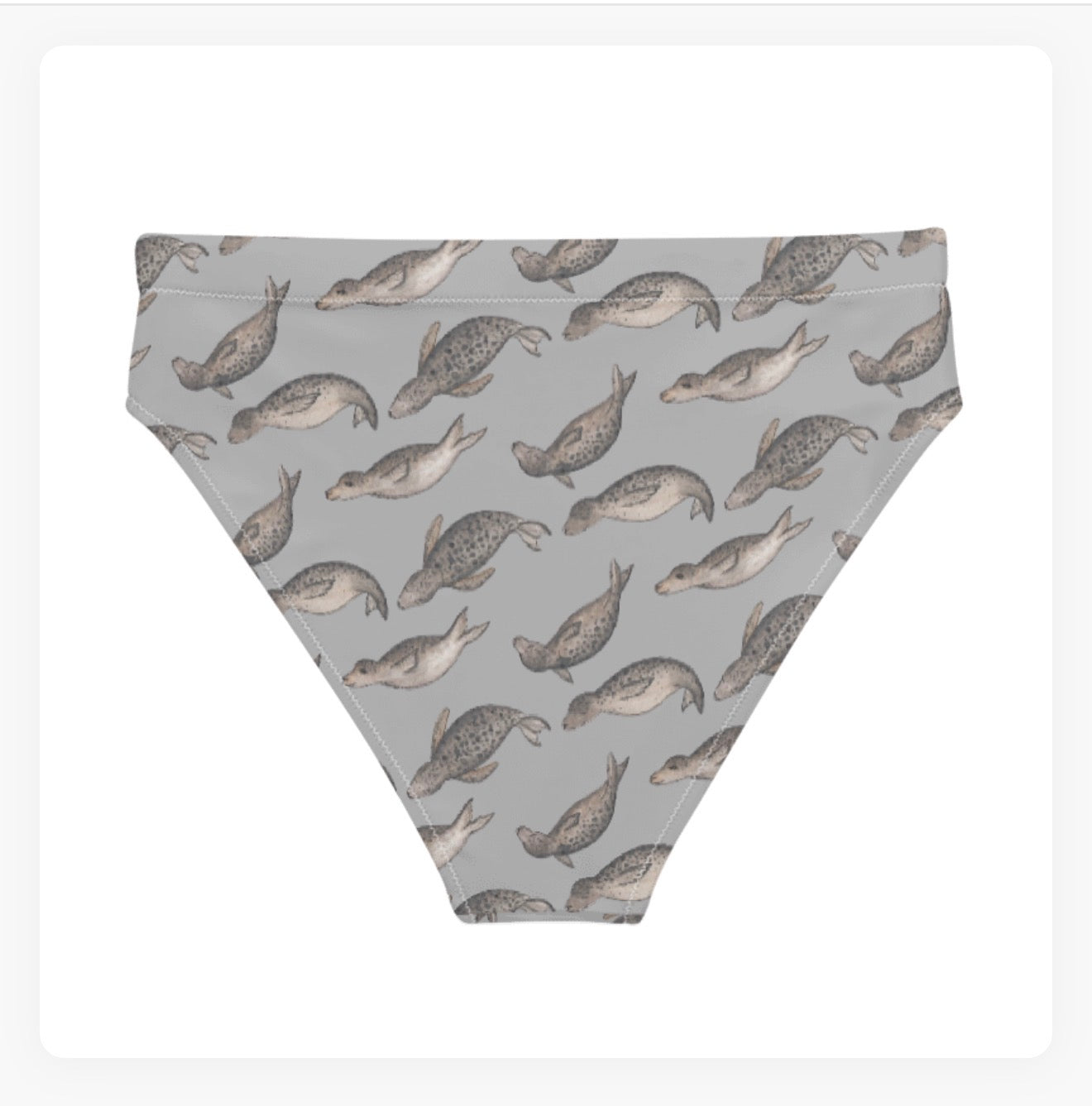 Seal Project High Waisted Bikini Bottoms