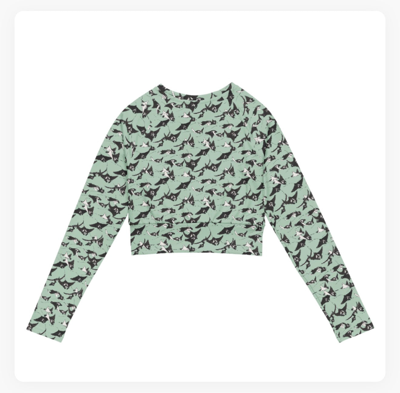 Manta Ray Crop Top