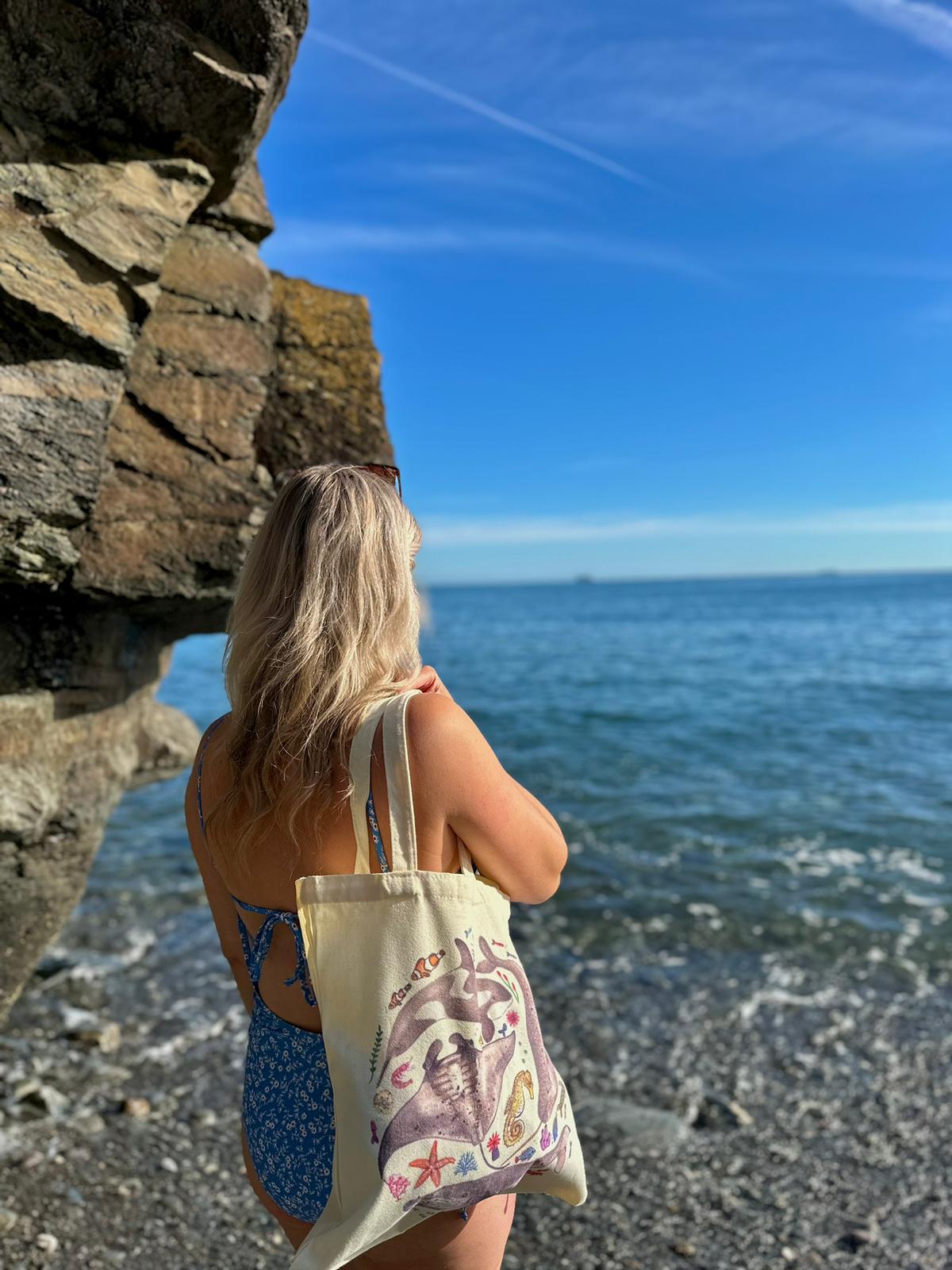 Marine Life Tote Bag