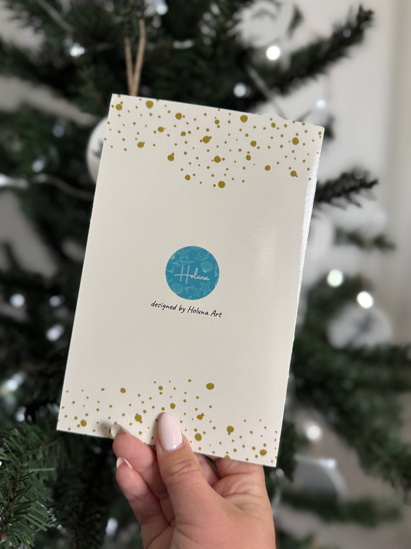 Starfish Wishes Christmas Card