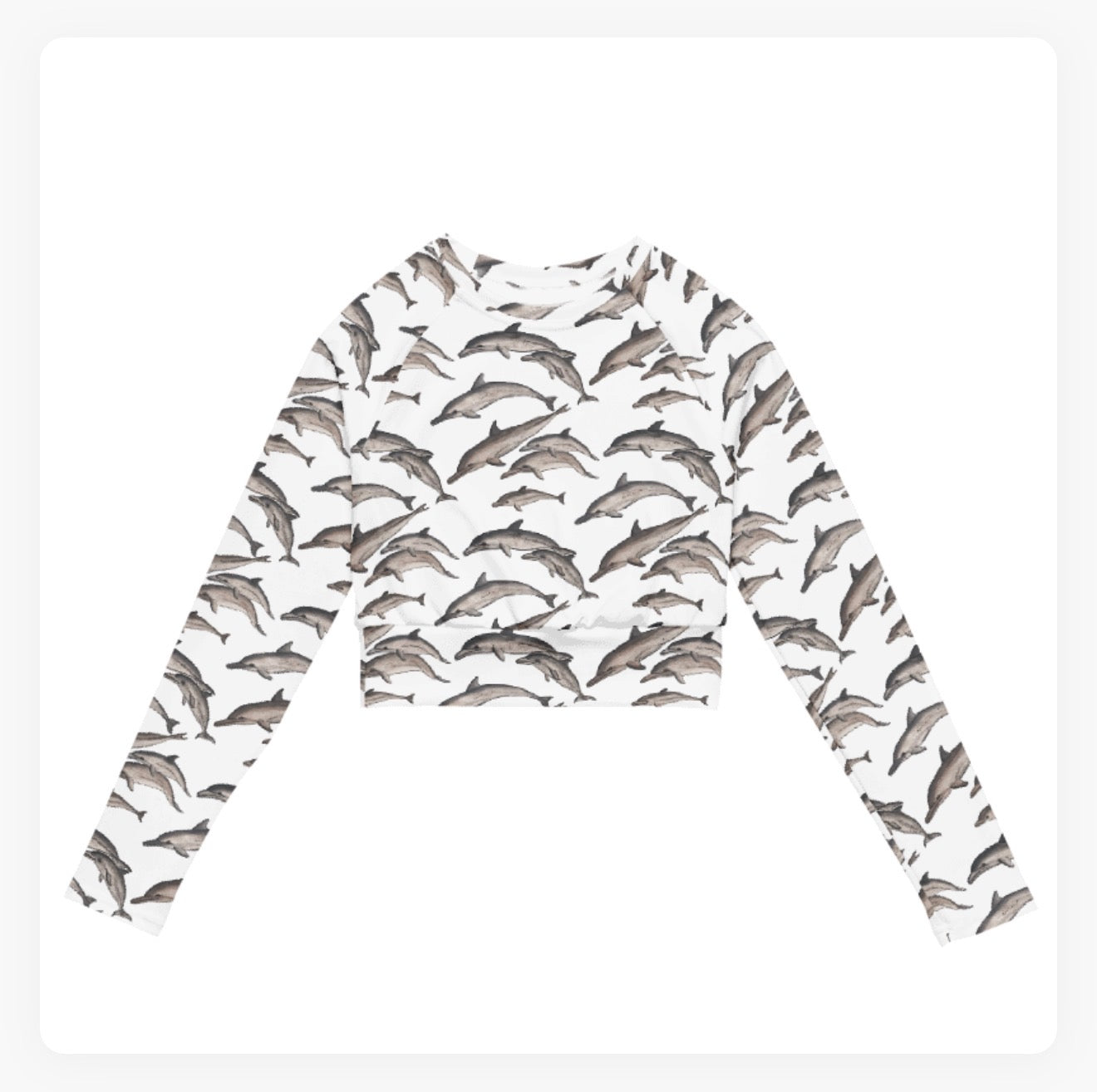 Shark Guardian Crop Top