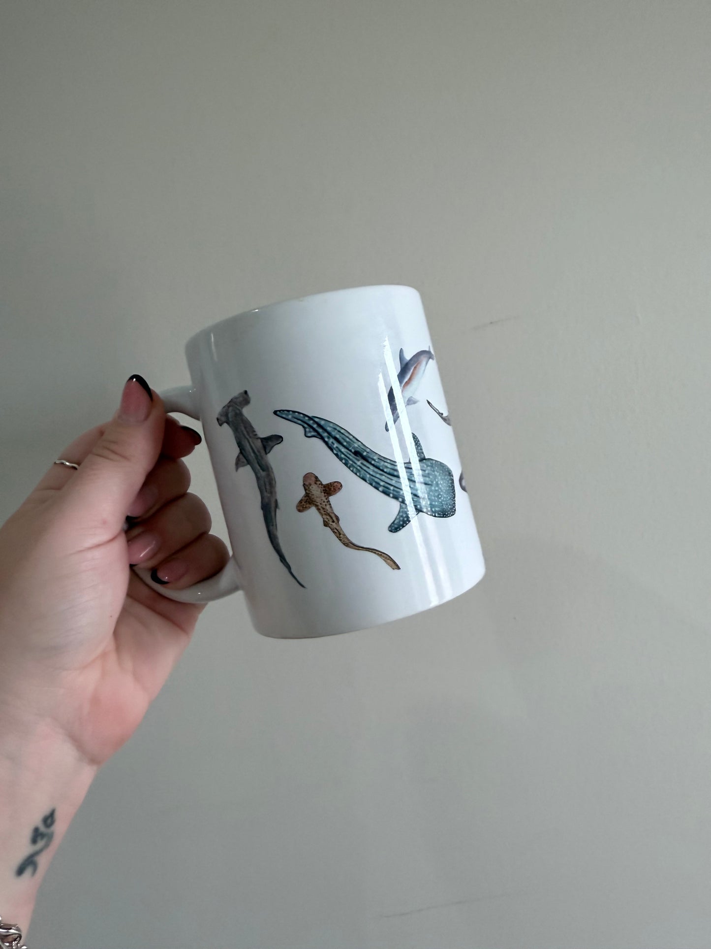 Watercolour Sea Life Mug