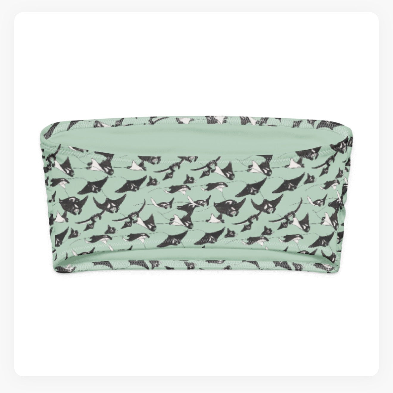 Manta Ray Bandeau Bikini Top