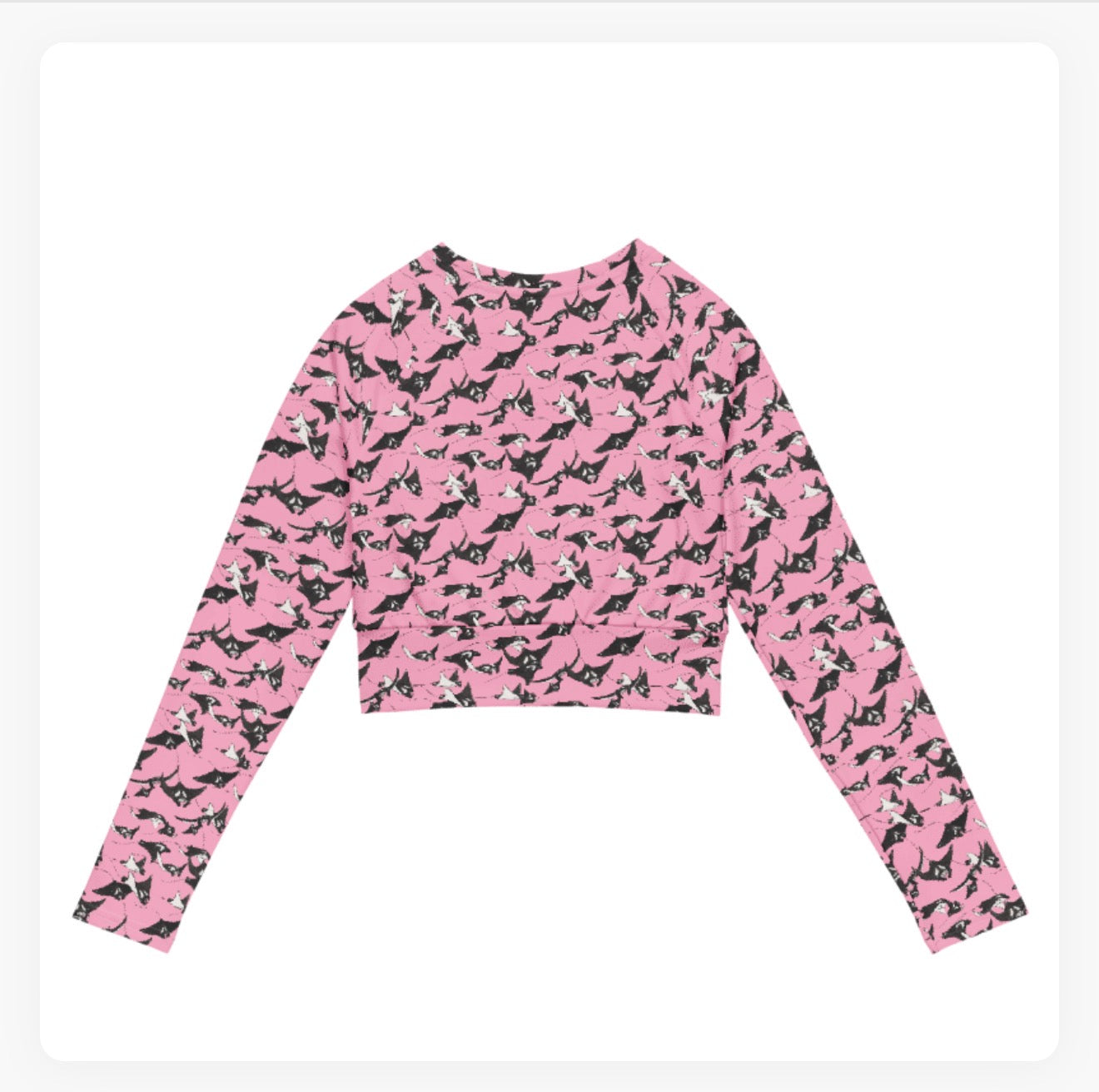 Manta Ray Crop Top