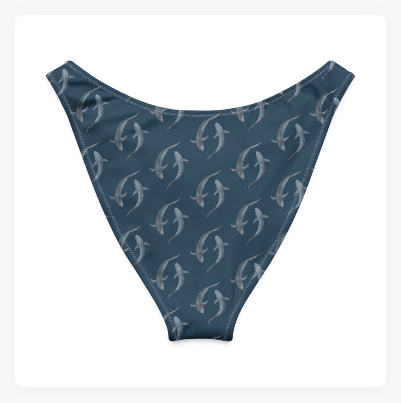 Dolphin Pod Bra Bikini Top