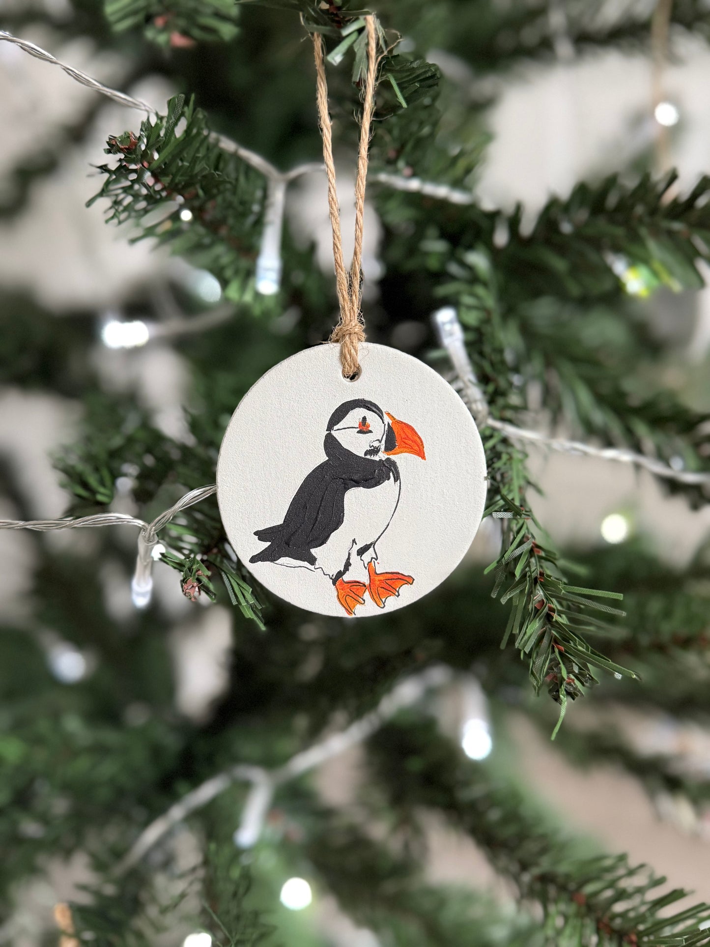 Puffin Christmas Bauble