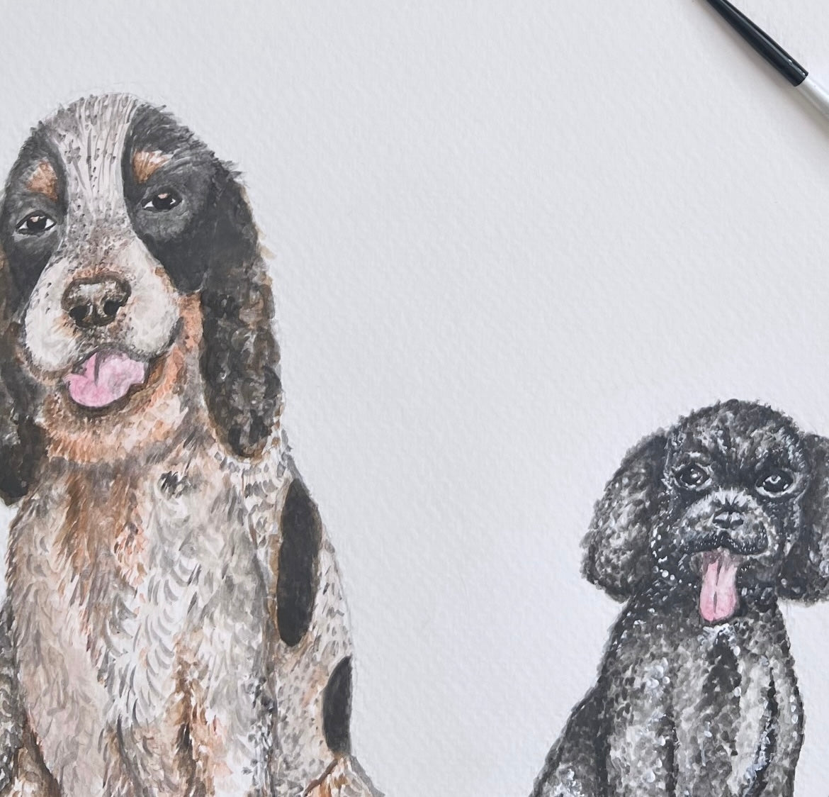 Custom Watercolour Pet Portrait