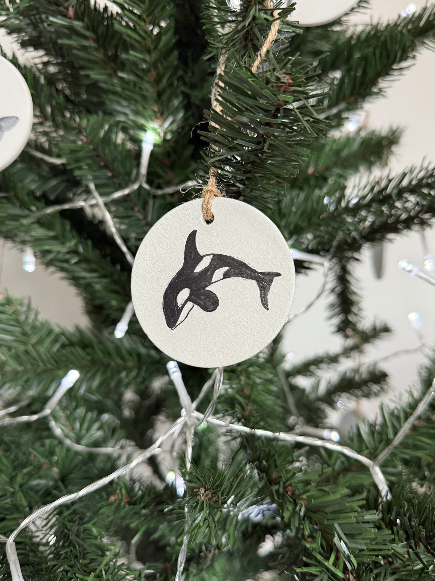 Orca Christmas Bauble