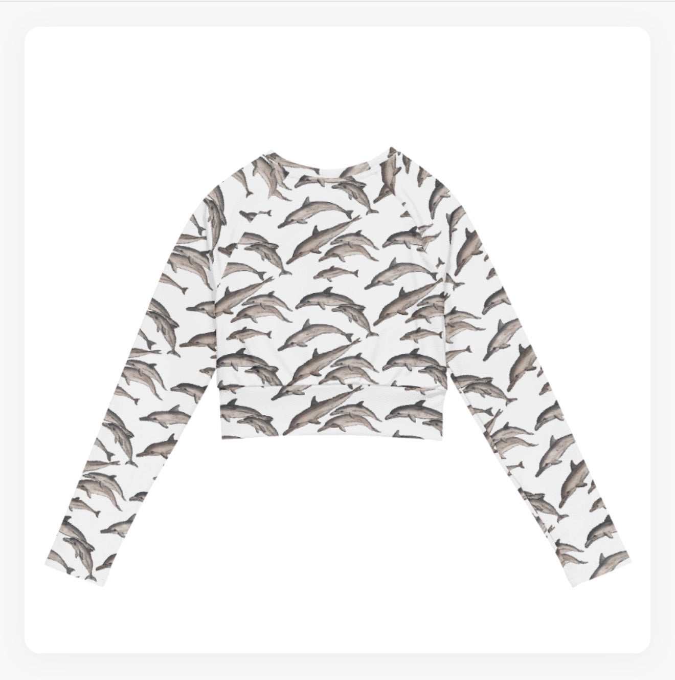 Shark Guardian Crop Top