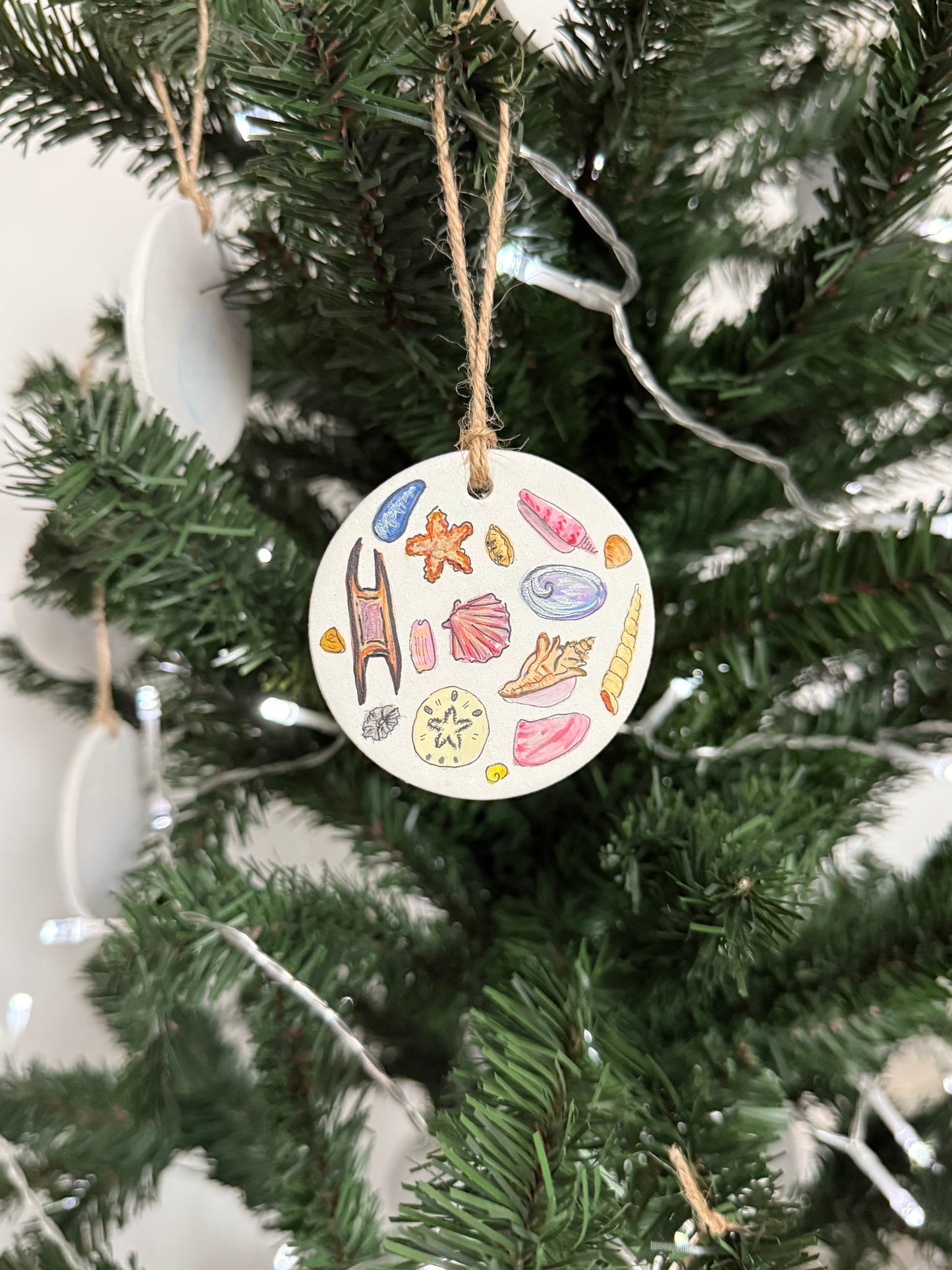 Shell Christmas Bauble