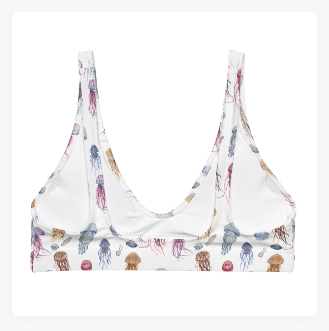 Jellyfish Bra Bikini Top