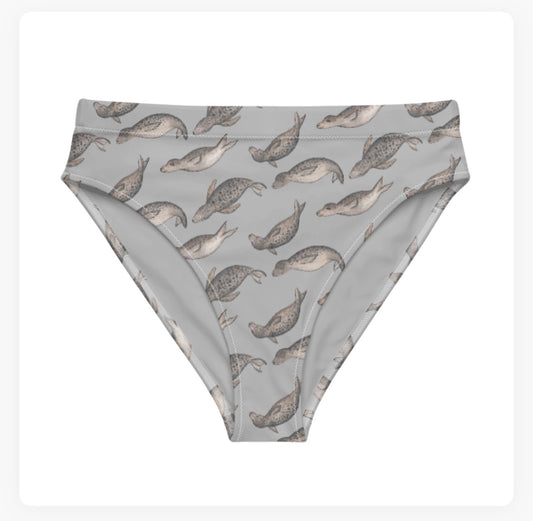 Seal Project High Waisted Bikini Bottoms